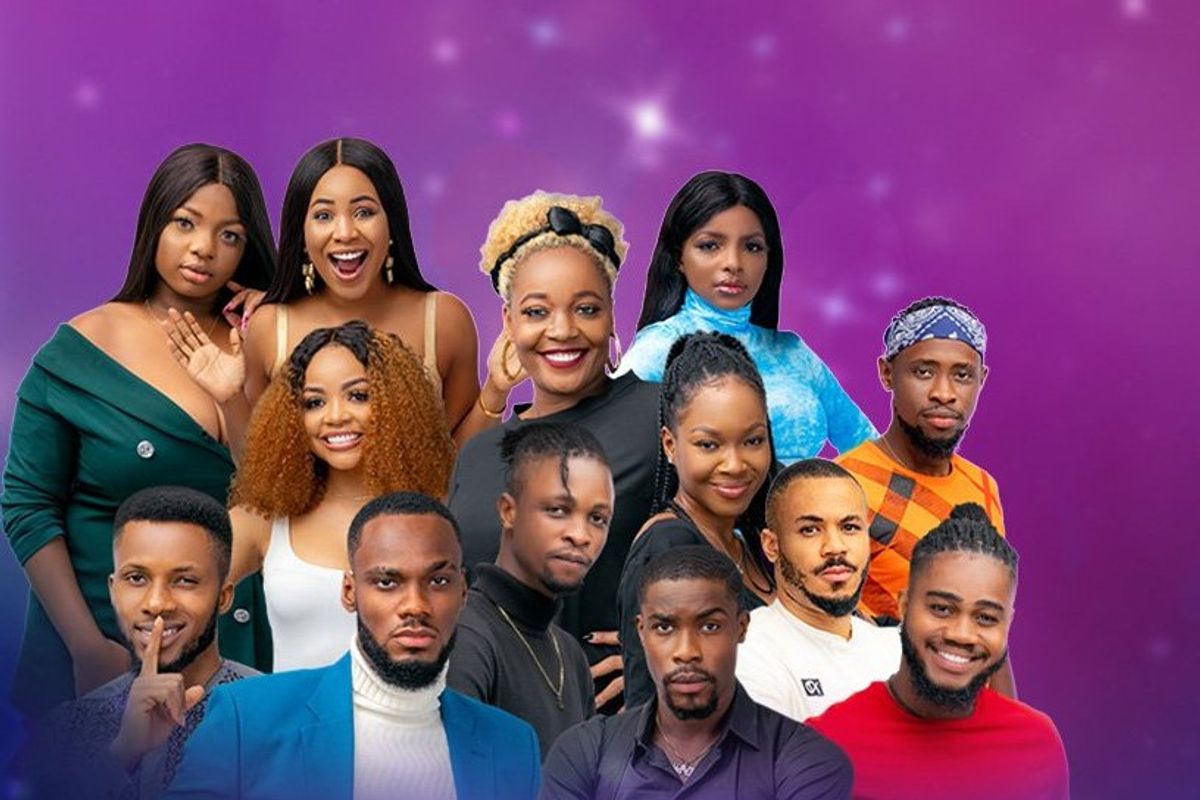 A collage of faces of contestants who took part in Big Brother Naija in 2020.