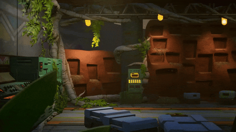 A Gif of  part of the u2018Relootedu2019 game where players will go on missions to recapture 70 stolen artifacts that exist in real life.