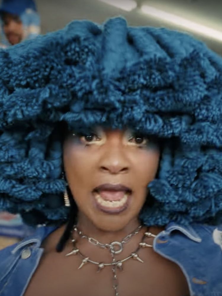 ​A scene from Moonchild Sanelly’s music video for “Scrambled Eggs.”