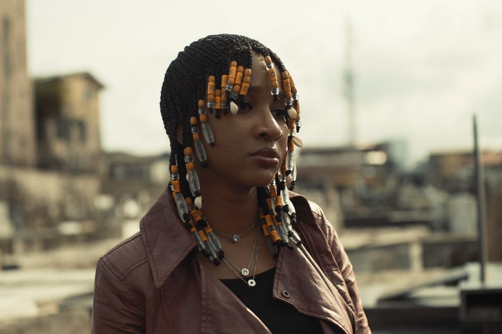 Adesua Etomi Wellington as Gift in 'Gangs Of Lagos.'