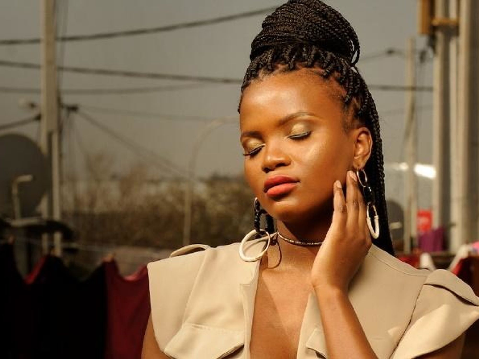 Ami Faku is the most streamed South African woman artist on Deezer. 