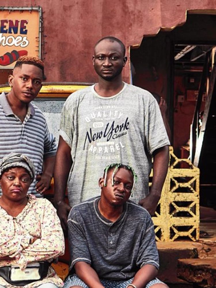 ​An image from 'A Tribe Called Judah' showing six people looking at the camera, three are on chairs, three are standing.