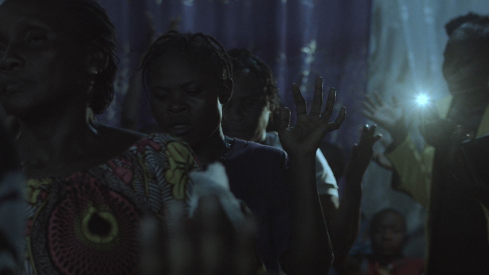 An image from the film, 'Tongo Saa' / 'Rising Up at Night.'