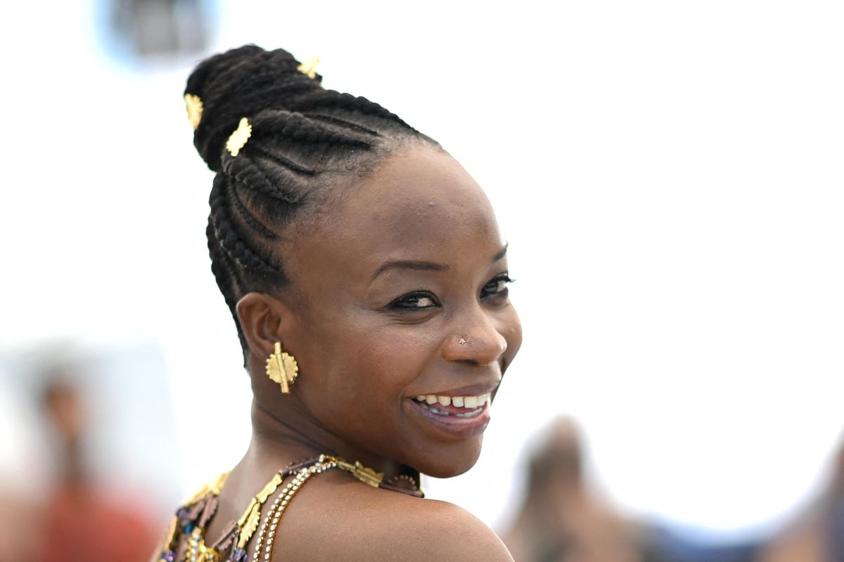 An image of Achouackh Abakar Souleymane at the 2021 Cannes Film Festival