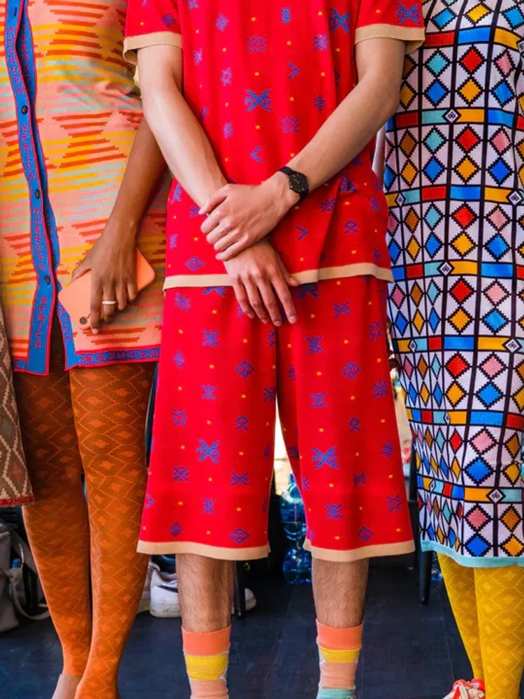 An image of models wearing various designs by MaXhosa