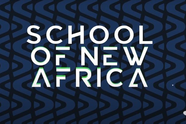 An image of the School of New Africa logo.