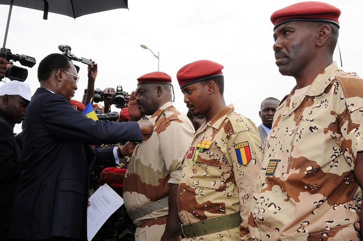 Chadian President Idriss Deby - OkayAfrica