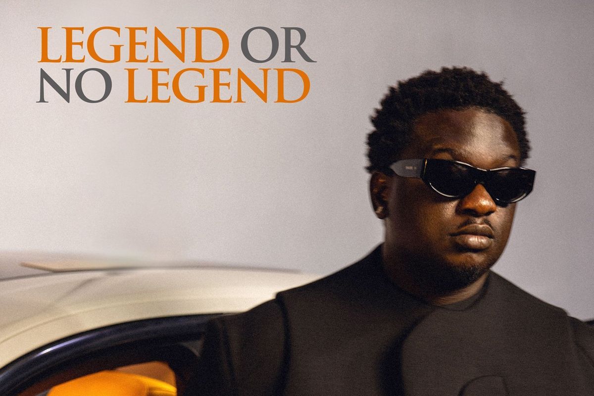 Cover art for 'Legend or No Legend' by Wande Coal.