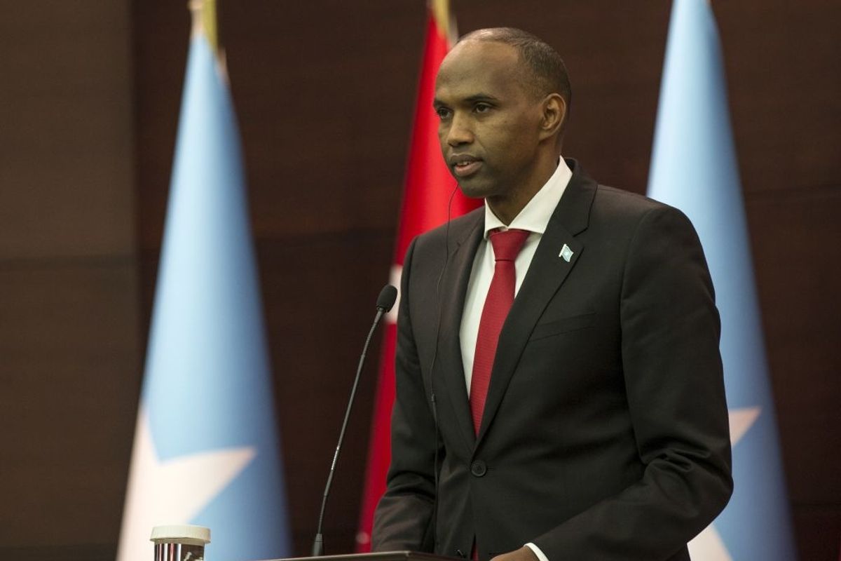 Former Prime Minister of Somalia Hassan Ali Khayre pictured above. 