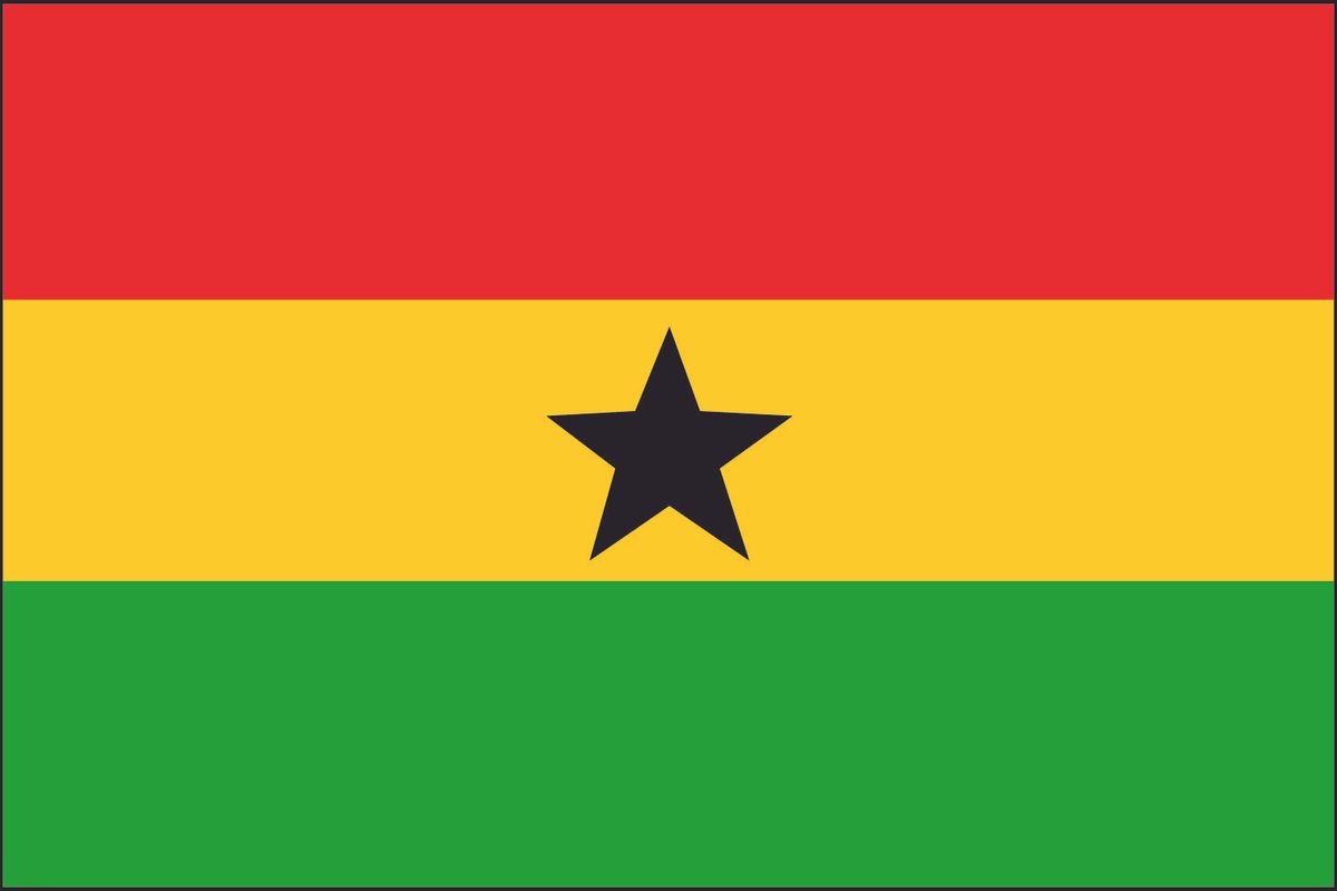 ​Ghanaian flag - OkayAfrica