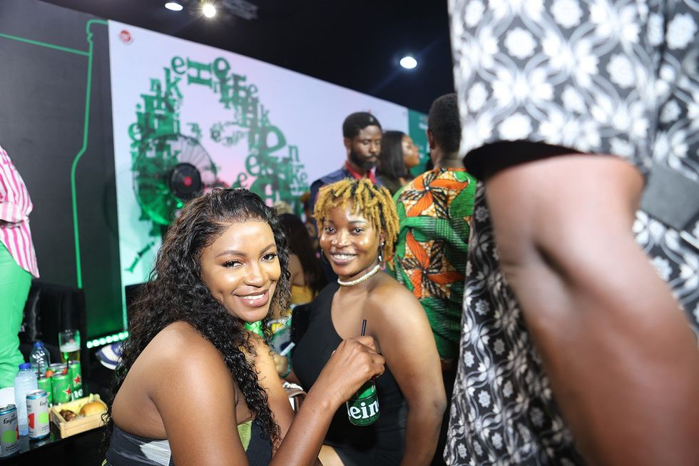 Heineken at 150 for the Lagos Fashion Week 2023 afterparty.