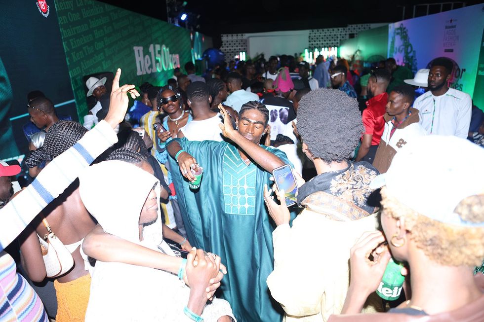 Heineken at 150 for the Lagos Fashion Week 2023 afterparty.