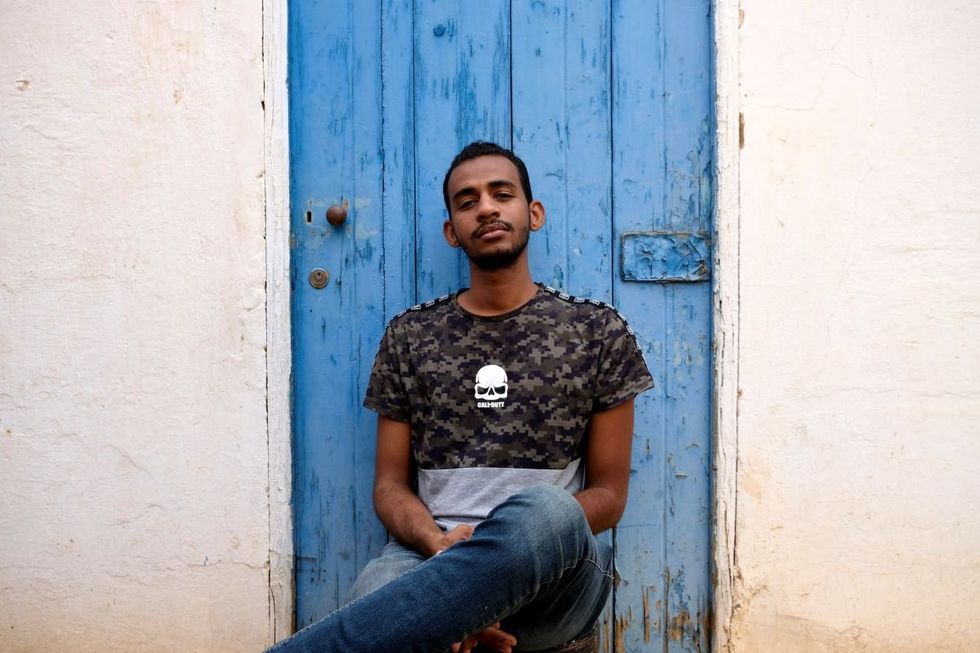 Image of Rahiem Shadad, co-founder of Downtown Gallery in Khartoum.