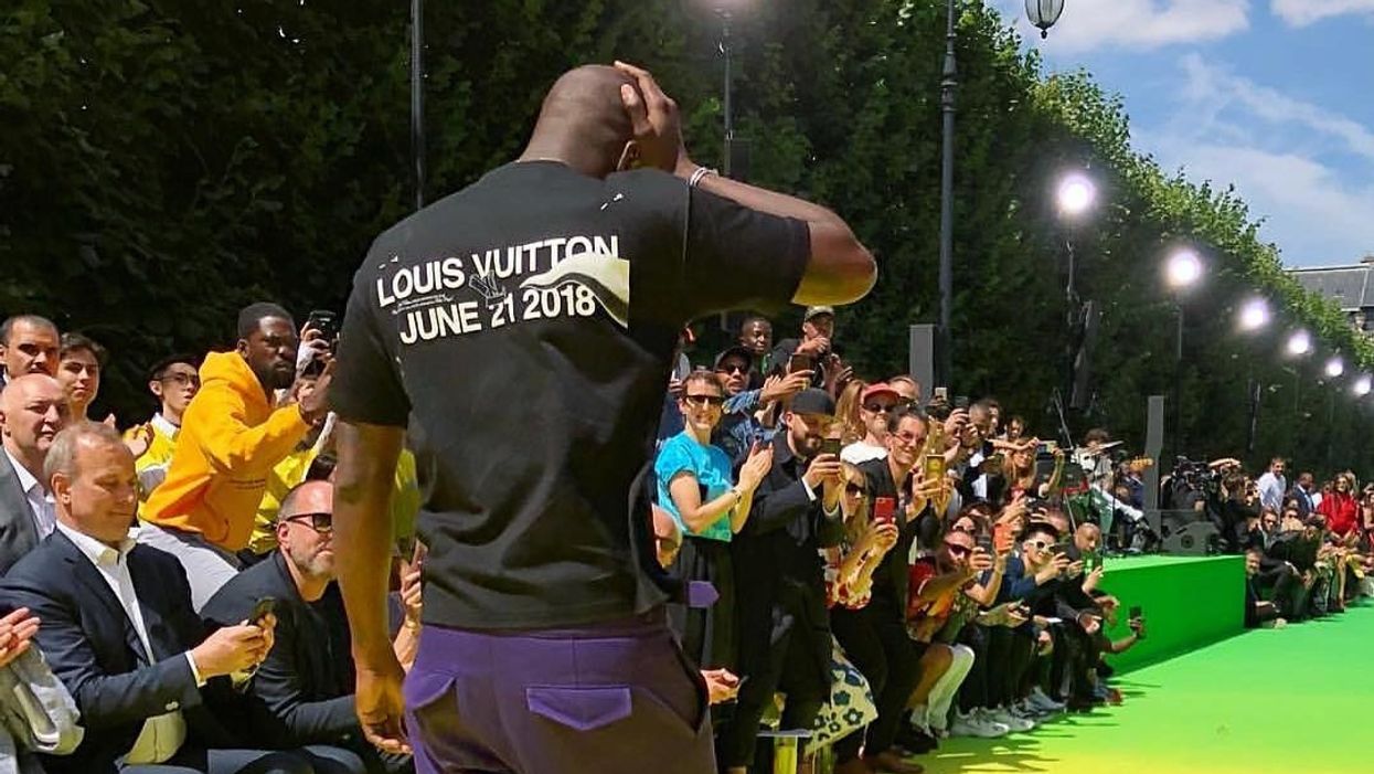 All the celebrities at Virgil Abloh's last Louis Vuitton show