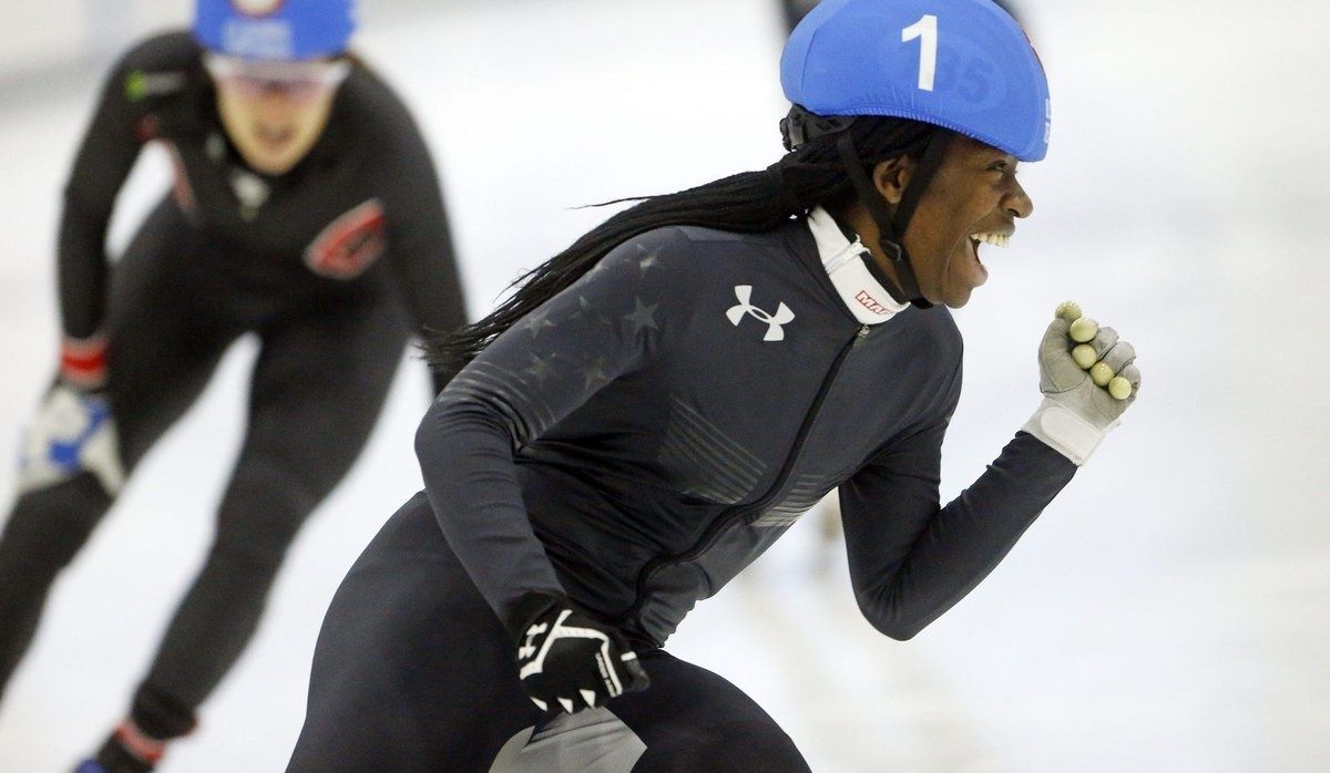 Ghanaian-American Maame Biney Is the First Black Woman to Qualify for the USA Olympic Speedskating Team