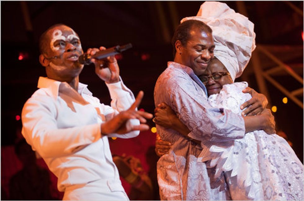 Femi on FELA!: "The play is fantastic."