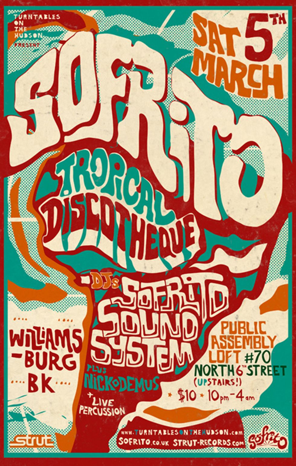 NYC - "Sofrito: Tropical Discotheque" Comes To Brooklyn