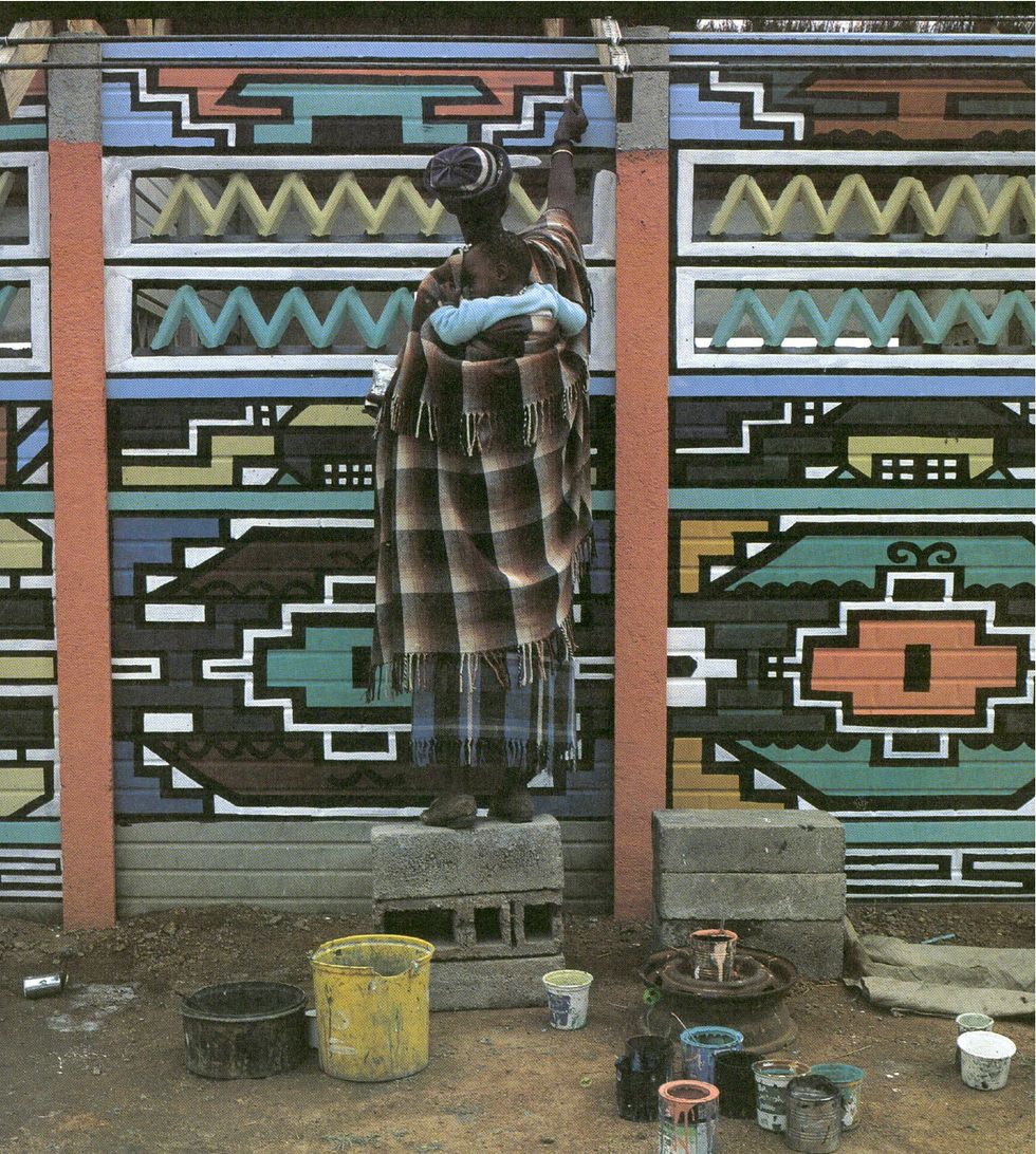 EDUN African Design Inspiration #2: Ndebele Murals