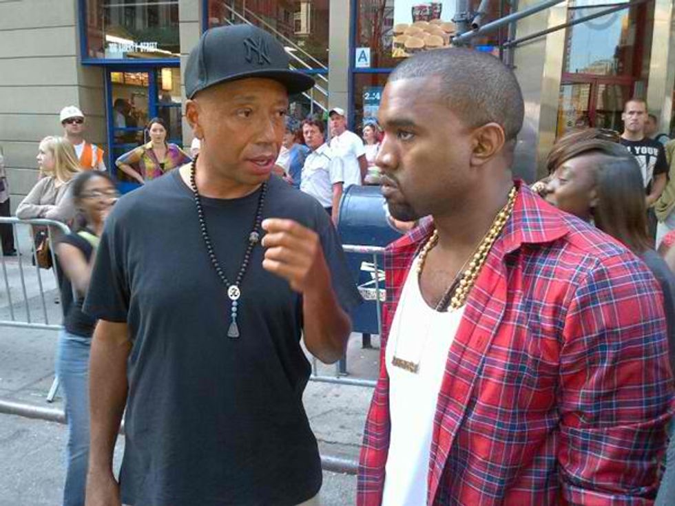 MUSICIANS OCCUPY WALL STREET: Kanye + Russell Work It Harder, Make It Better
