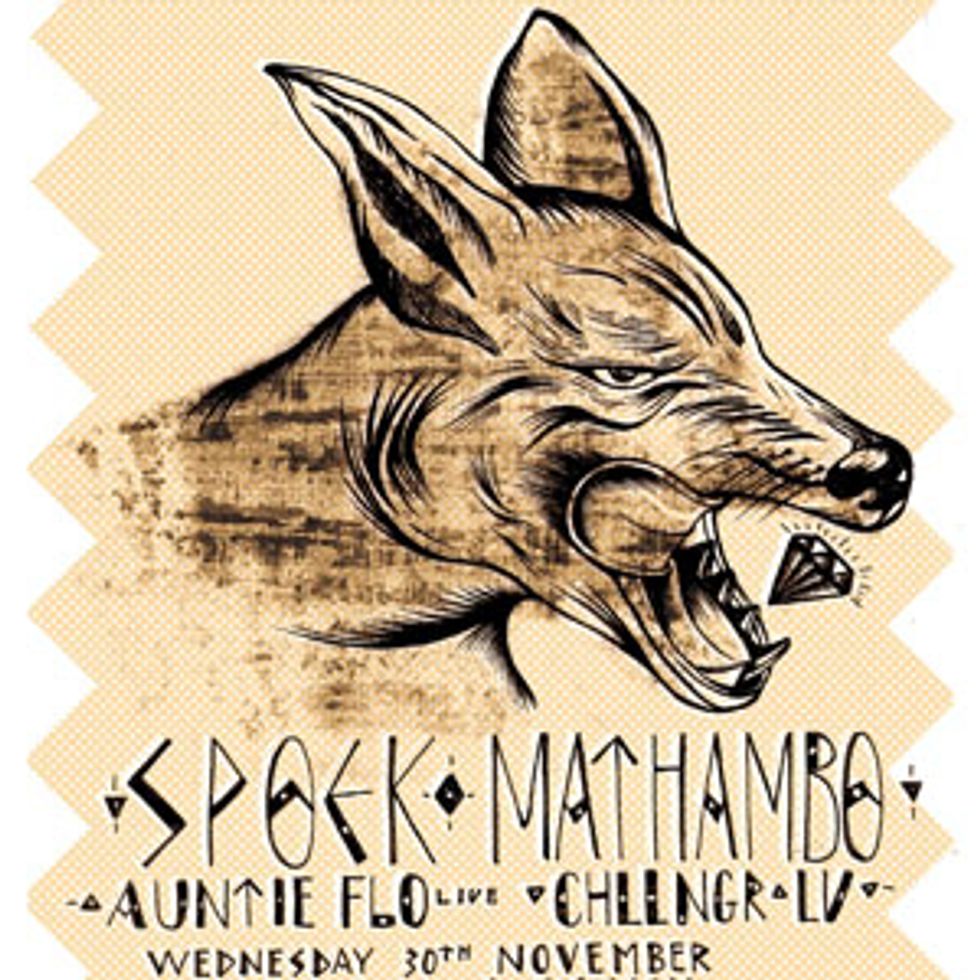 London: Spoek Mathambo, CHLLNGR, Auntie Flo, and L.V. Live at Huntleys & Palmers