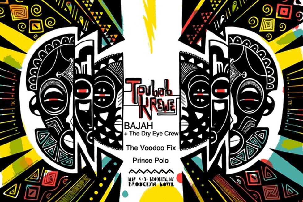 NY: Toubab Krewe + Bajah & The Dry Eye Crew Live at BK Bowl