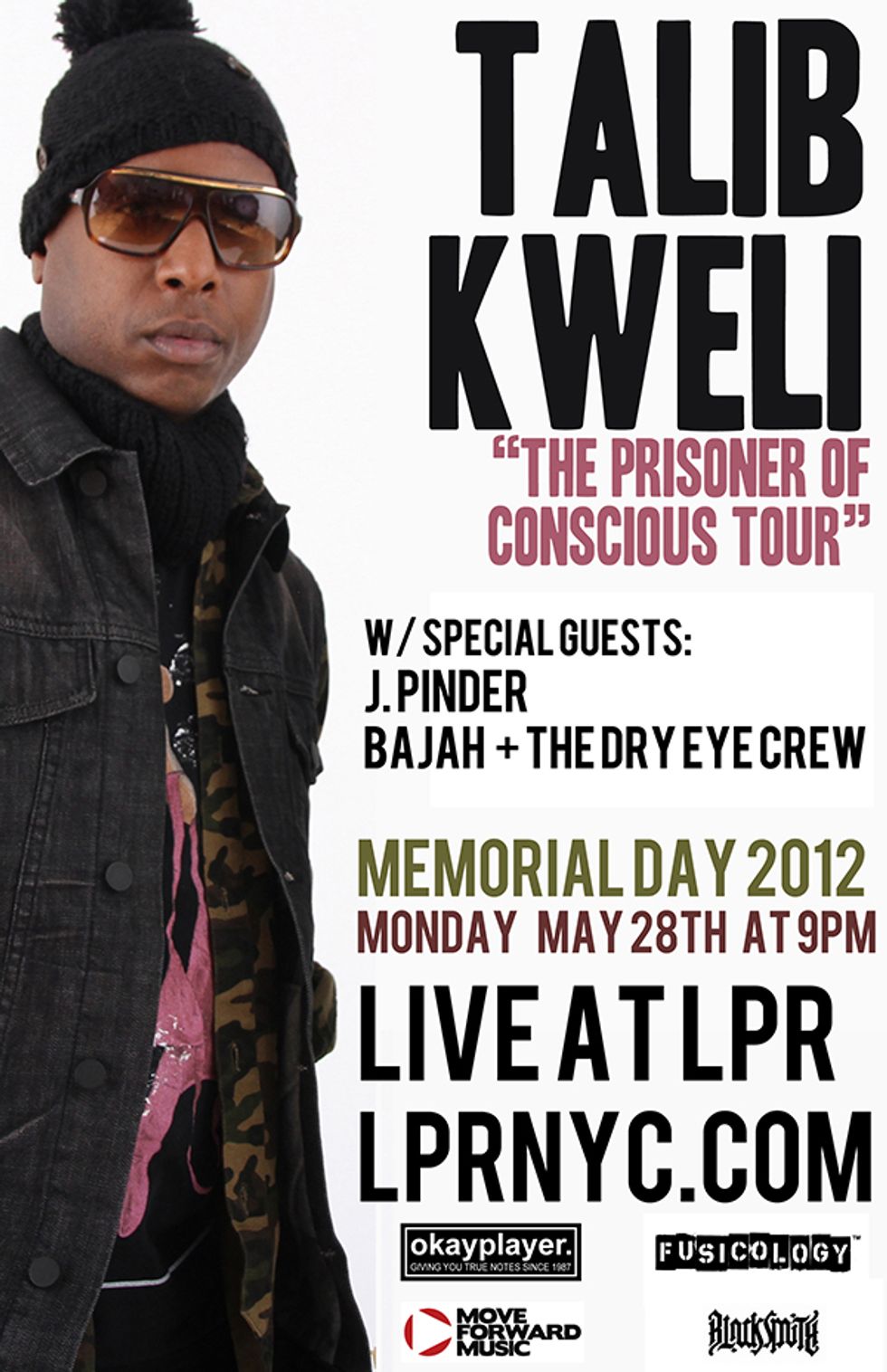 NYC: Bajah + The Dry Eye Crew X Talib Kweli X J. Pinder Live At LPR [5/28]