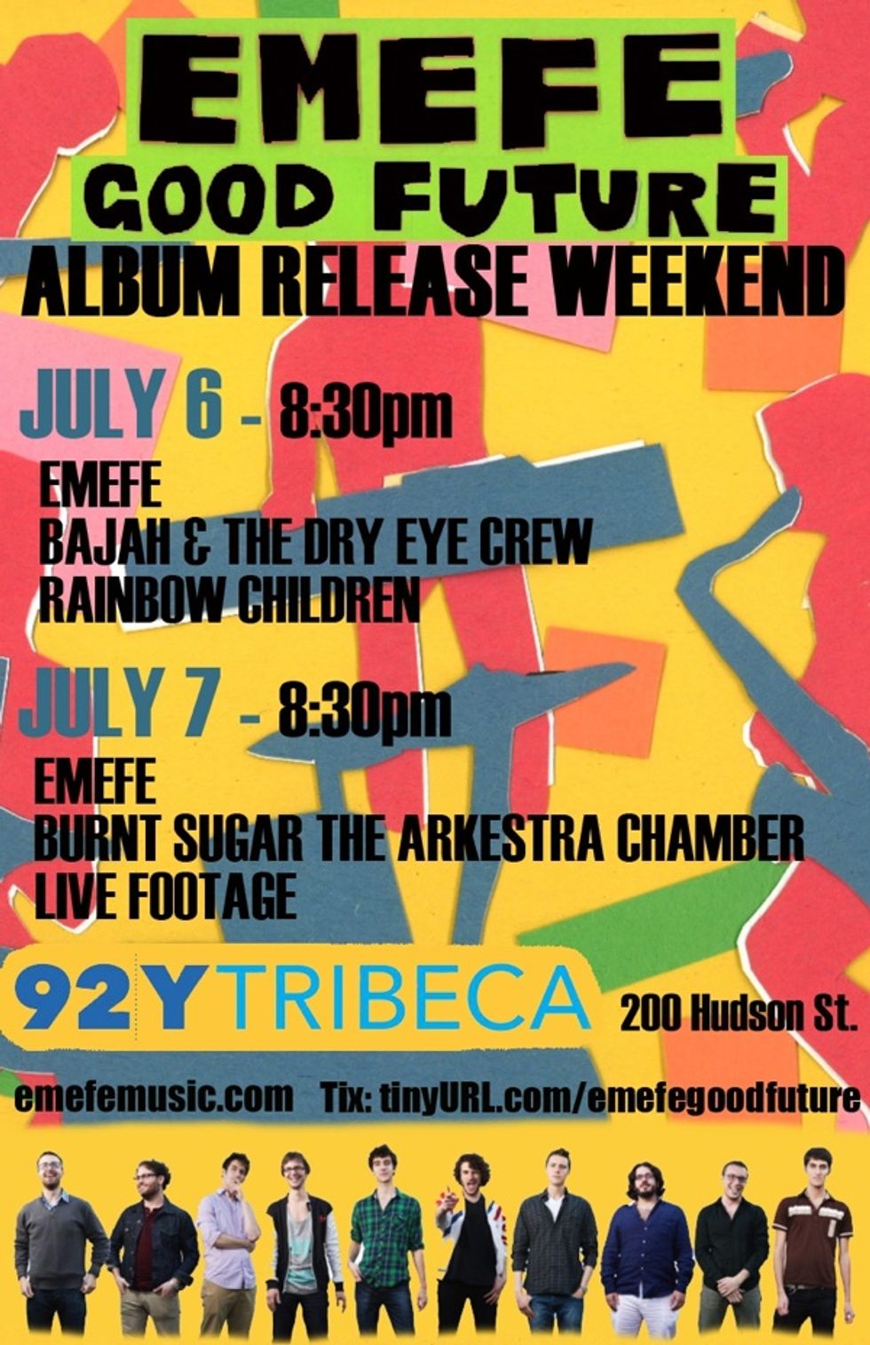 NYC: Bajah + The Dry Eye Crew & EMEFE at 92YTribeca
