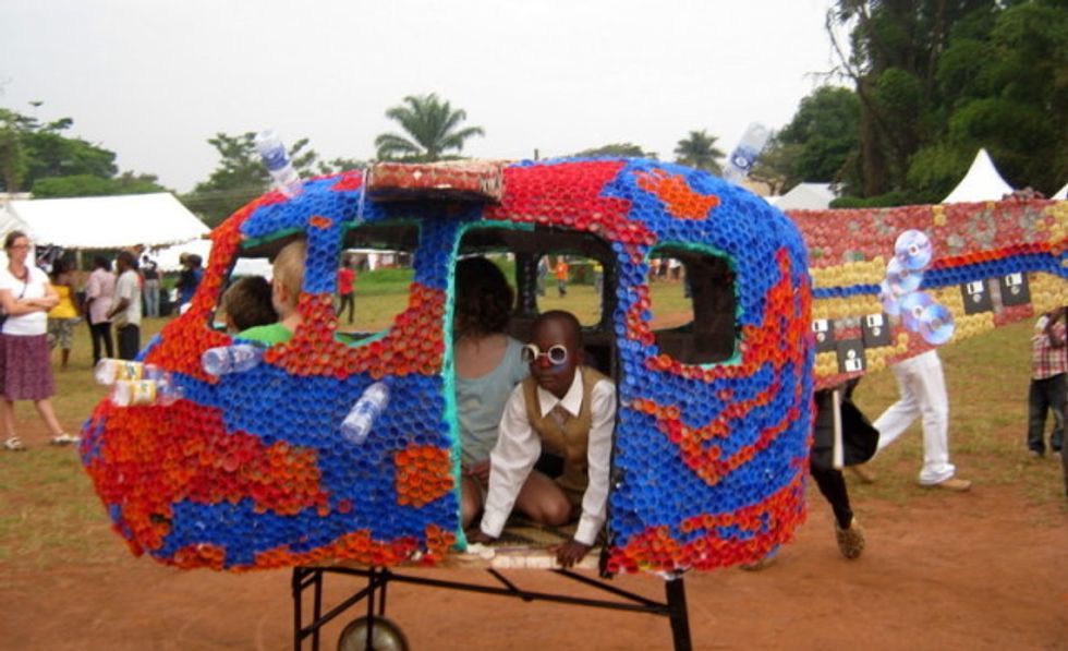 Recycled Amusement Park In Uganda