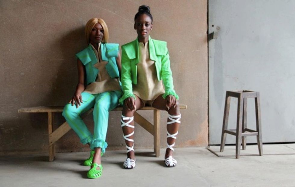 Prêt-À-Poundo: Loza Maleombho's Geometric Couture