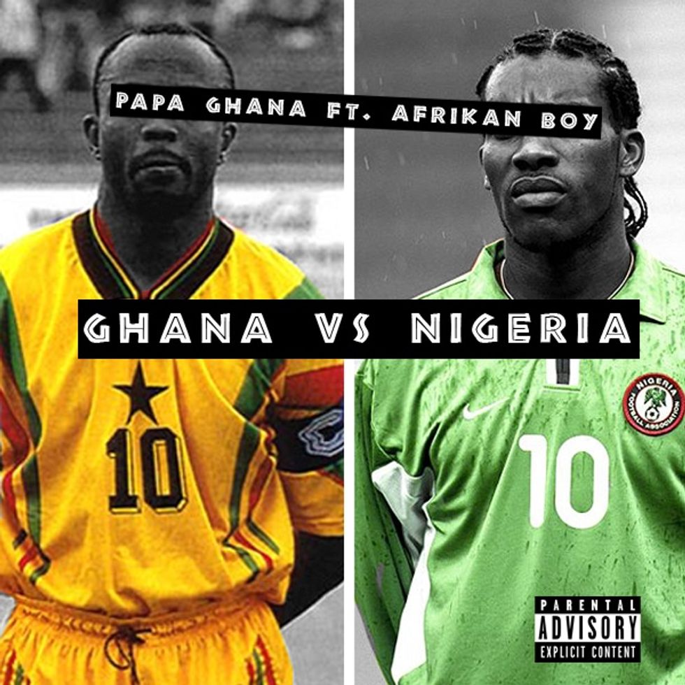 Audio: Papa Ghana x Afrikan Boy 'Ghana vs Nigeria'