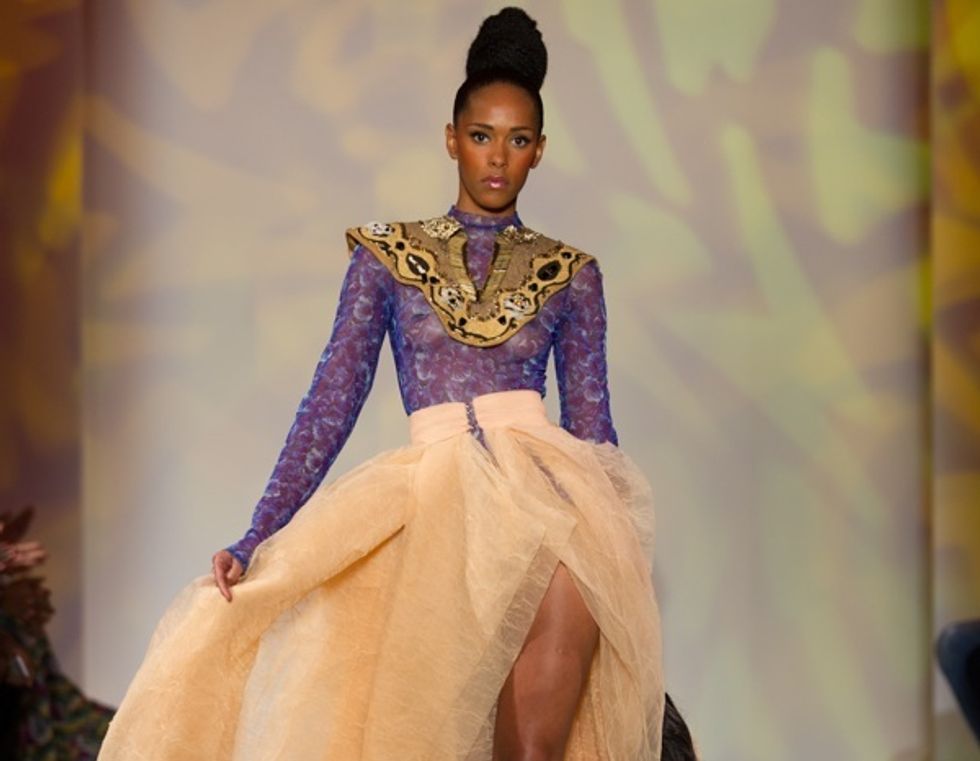 Prêt-À-Poundo: Tai Chunn Presents Elie Kuame Couture [NYFW]