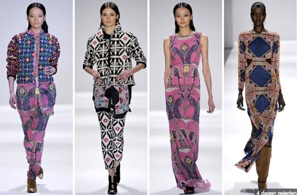 Prêt-À-Poundo: Top 10 NYFW Fall Collections x Prints & Patterns