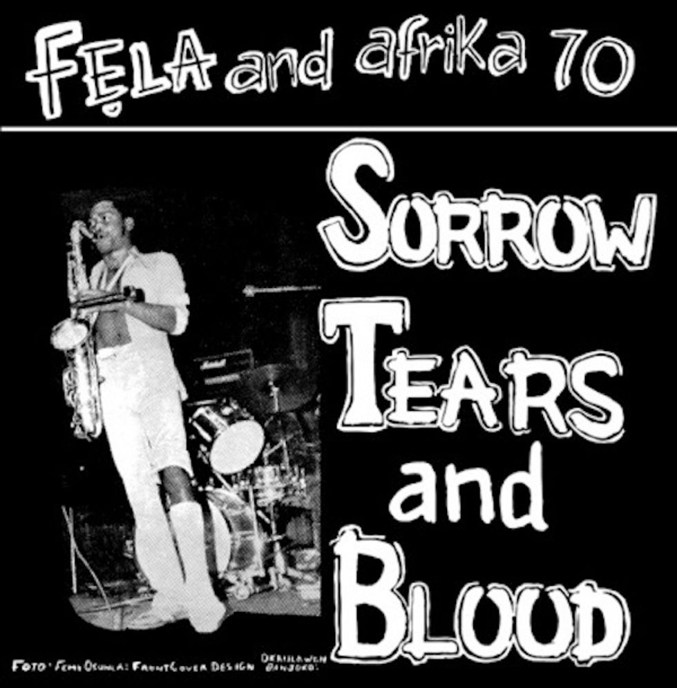 Fela Kuti 'Sorrow Tears & Blood' [Limited Edition 12"]