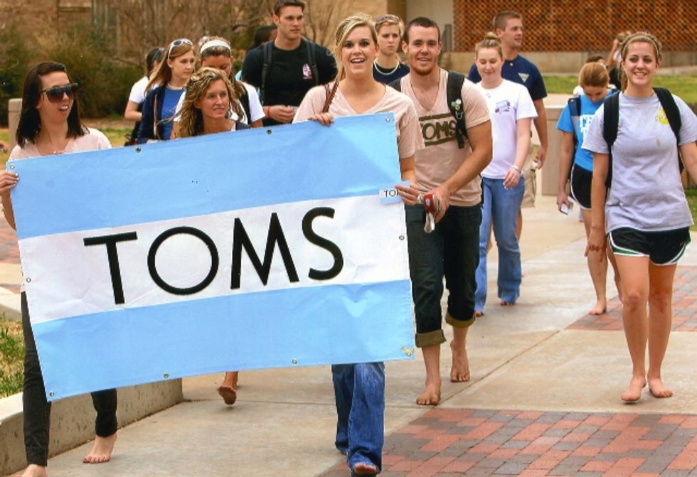 Peanut Gallery: TOMS 'One Day Without Shoes' Coupon