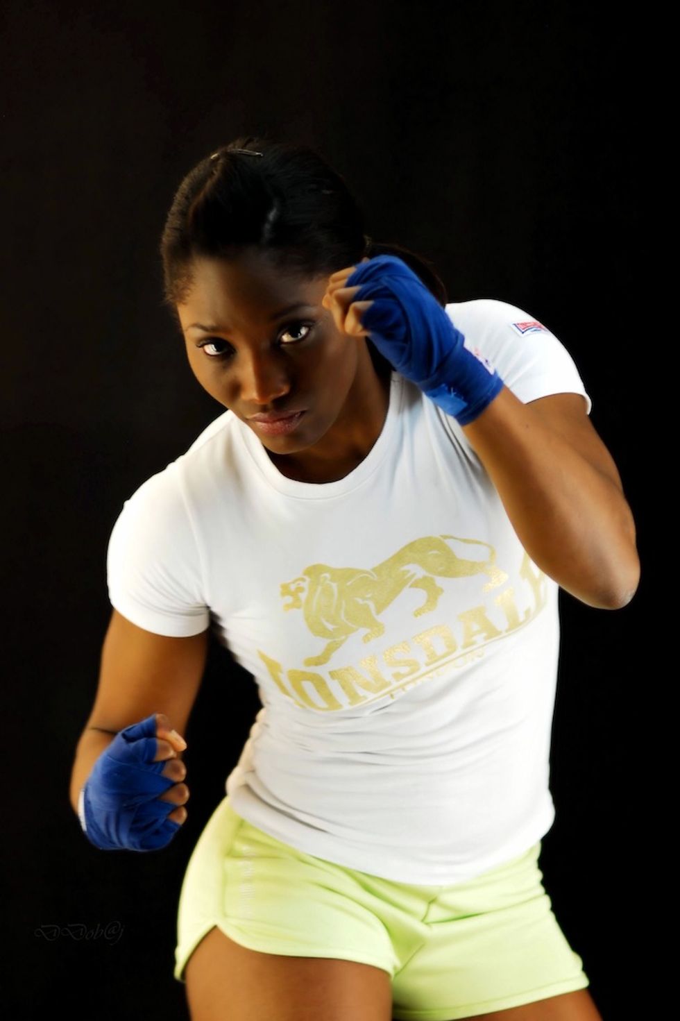 Who Wrote Togolese Boxer Bintou Yawa Schmill's Press Release?