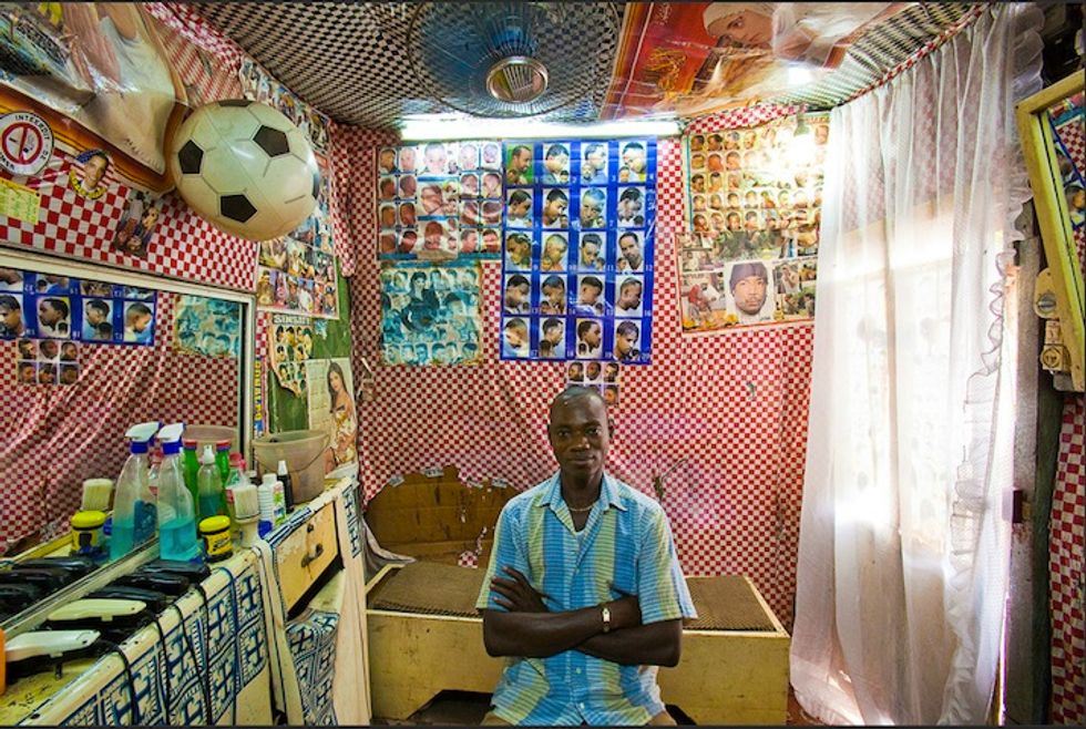 Andrew Esiebo's Barbershops of West Africa [Gallery]