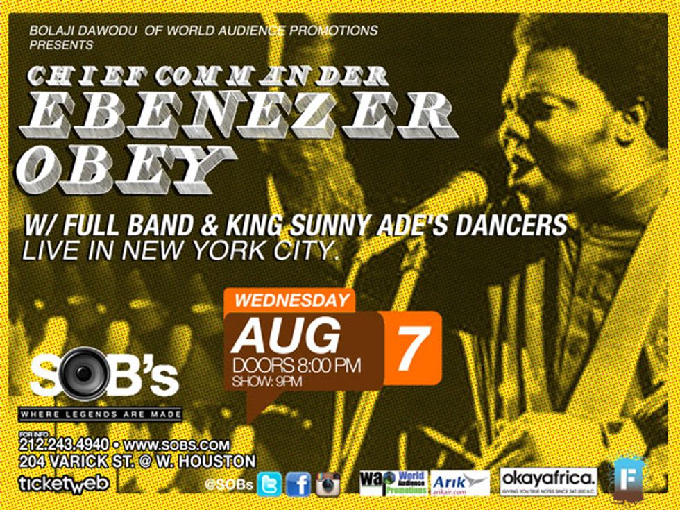 NYC: Win Tix To See Chief Commander Ebenezer Obey [8/7]