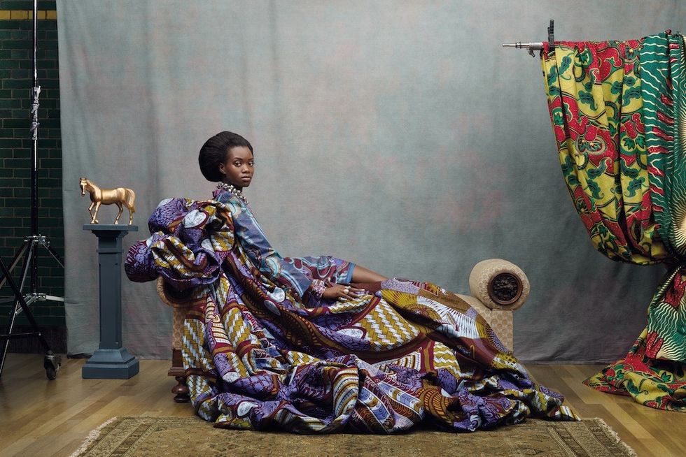 Vlisco's Iconic Prints In 'Hommage à L’art' [Gallery]