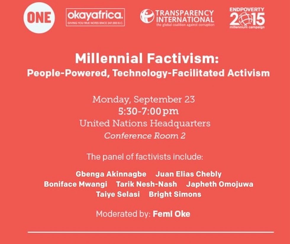Okayafrica Presents: 'Millennial Factivism' Conversation At The UN