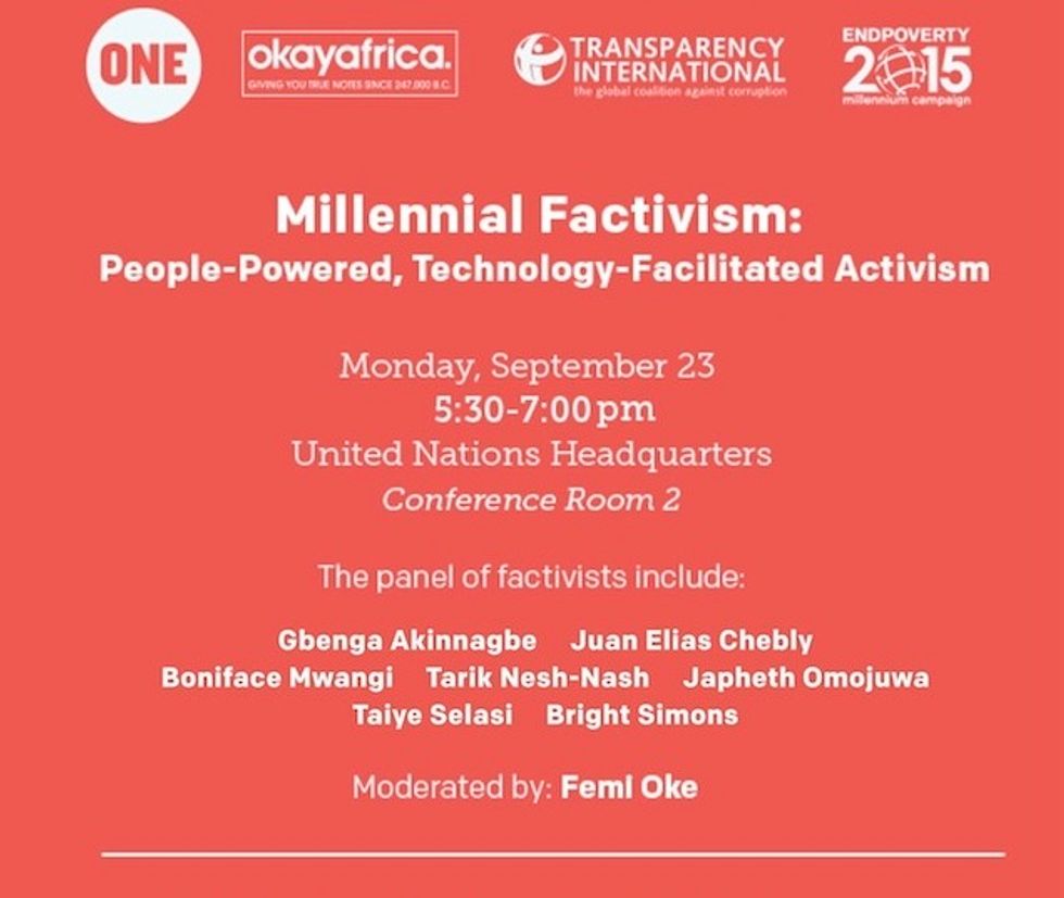 Okayafrica Presents: 'Millennial Factivism' Conversation At The UN
