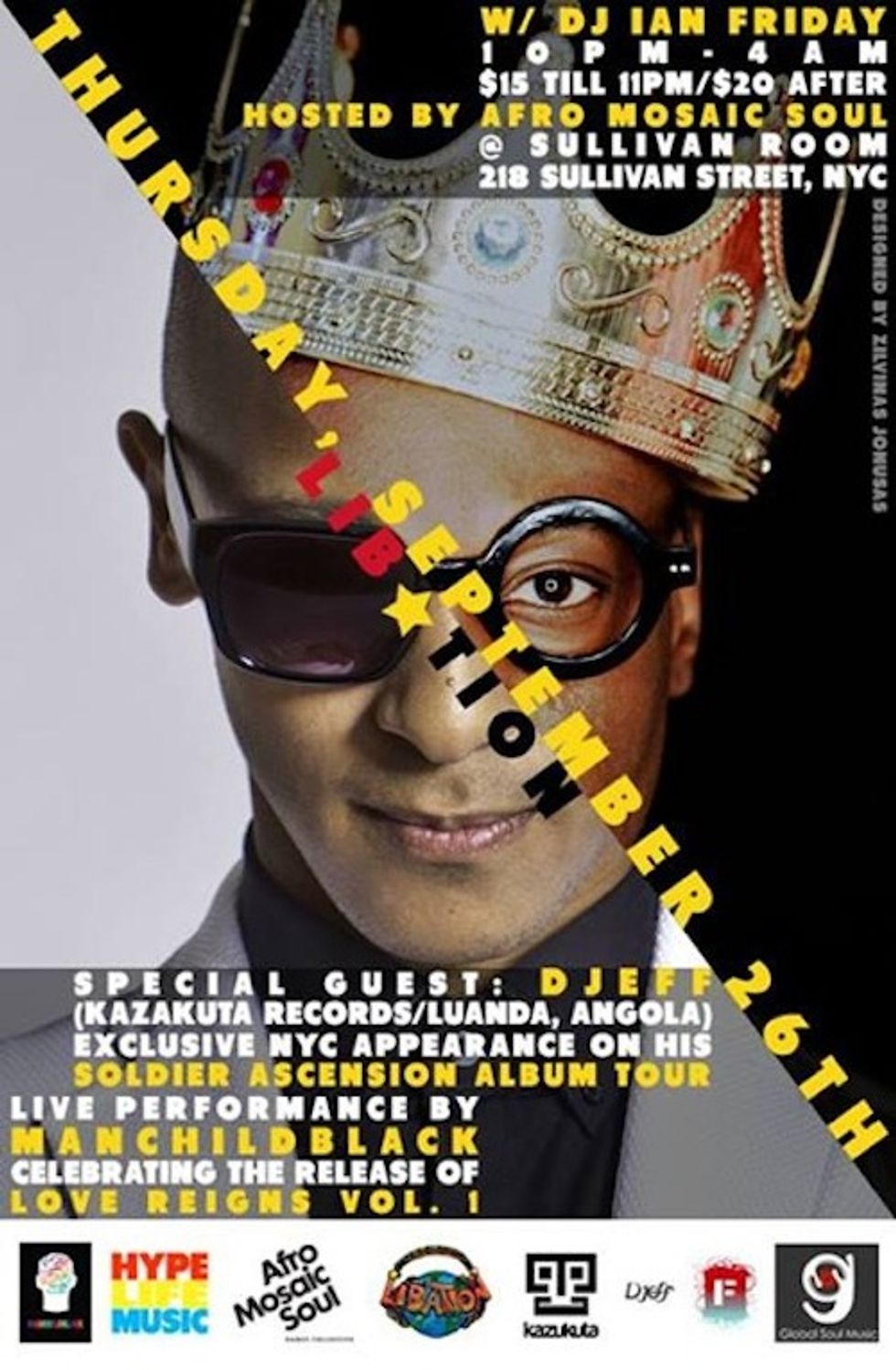 NYC: Angolan Afro-House Selector Djeff Live At Libation