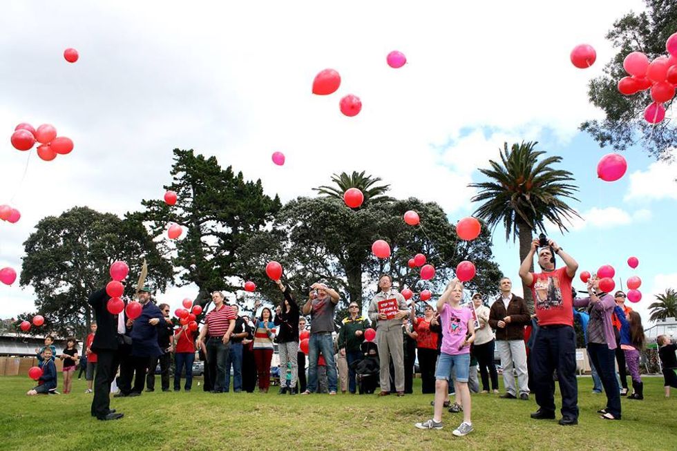 Right Over Their Red Balloons