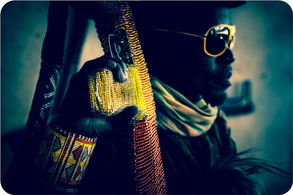Ralph Ziman's Beaded AK-47s In 'Ghosts'
