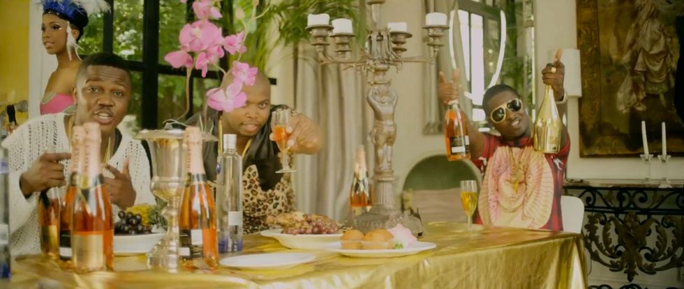 Emmy Gee Pops Bottles From Jozi To Lagos In The 'Rands And Nairas' Video