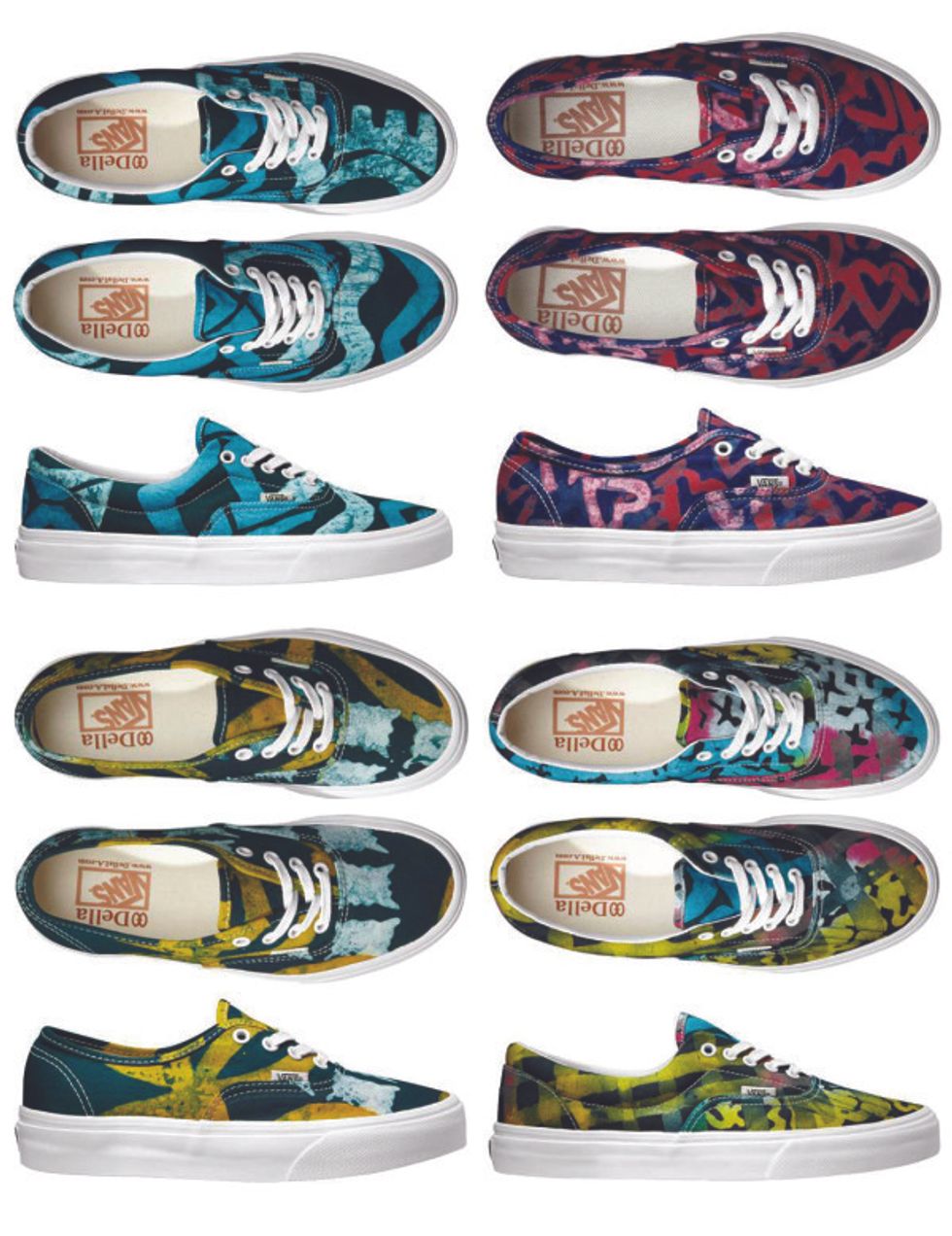 Vans x Della's Ghanaian Sneaker Collaboration