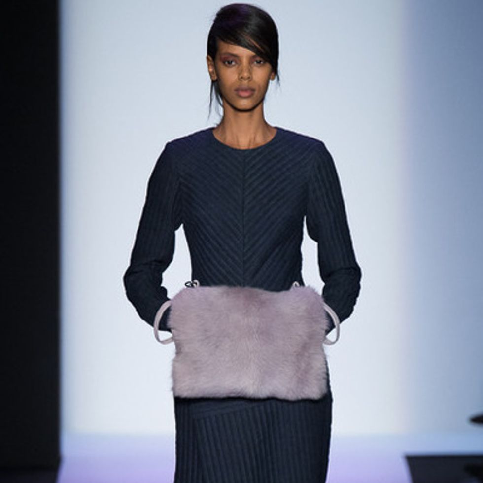 Oversized Geometry With BCBG Max Azria At NYFW