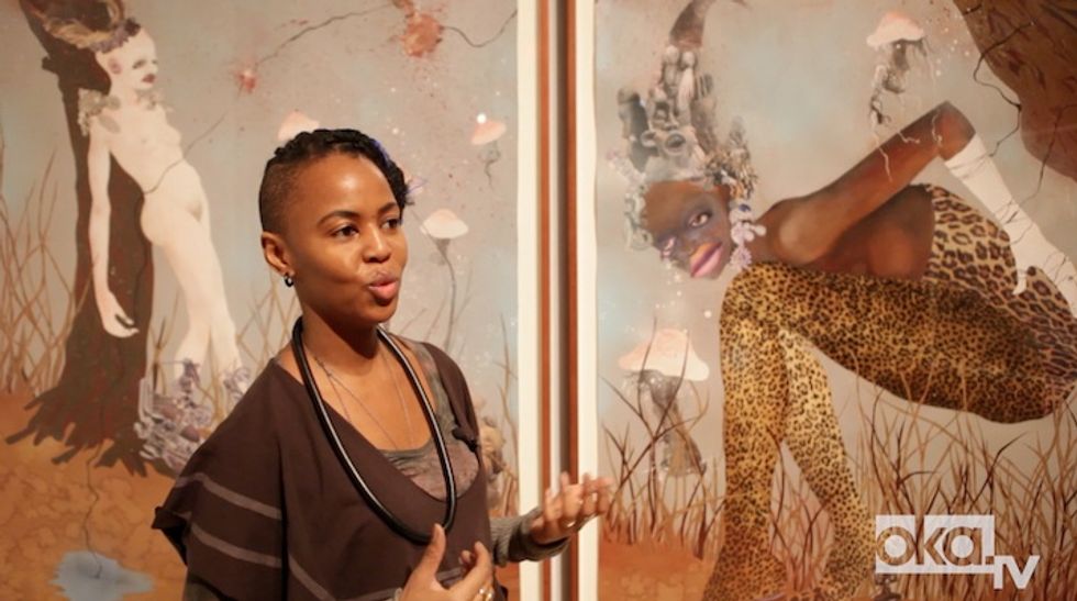 Wangechi Mutu's Guide To 'A Fantastic Journey' At The Brooklyn Museum [Okayafrica TV]