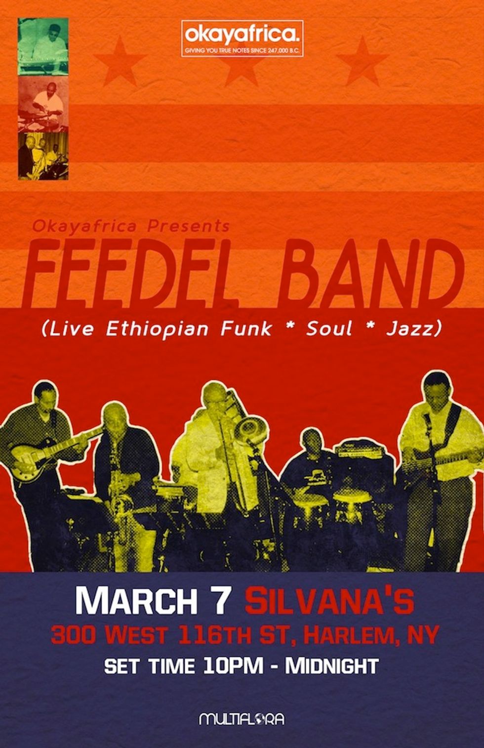 Feedel Band's Ethiopian Funk Live In Harlem This Friday