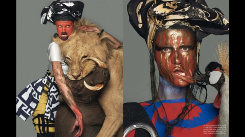 Prêt-À-Poundo: Vogue Italia Does Blackface, Again
