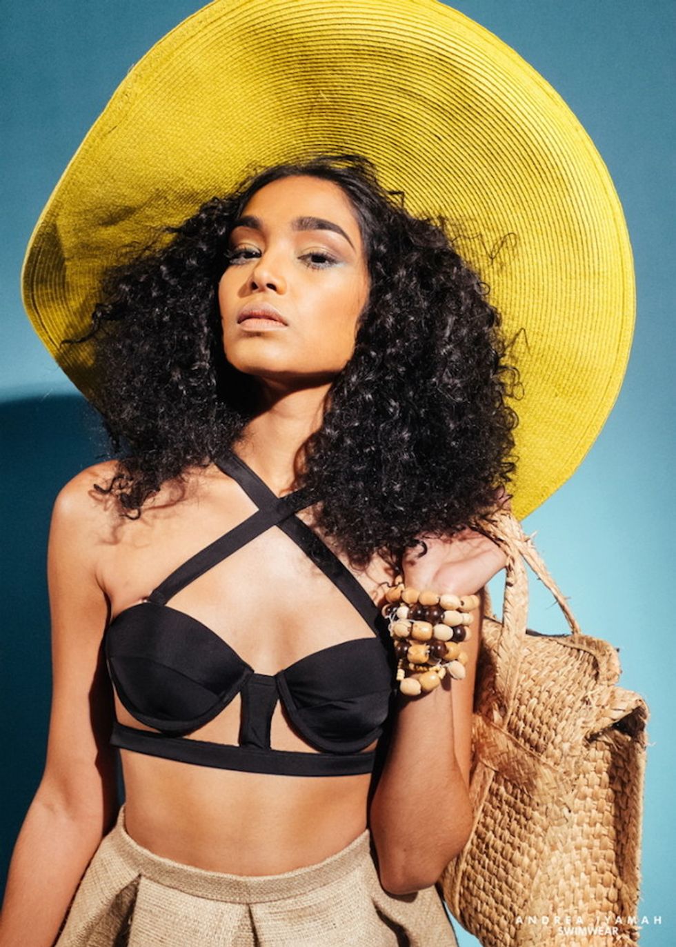 Retro Swimwear With Andrea Iyamah's S/S 14 Collection